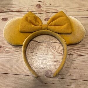Disney saffron yellow Disney ears